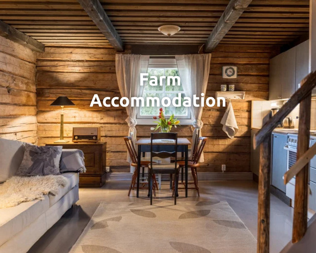 Go to the Farm Accommodation page.